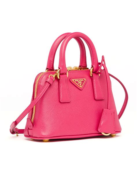 prada saffiano bag small size.